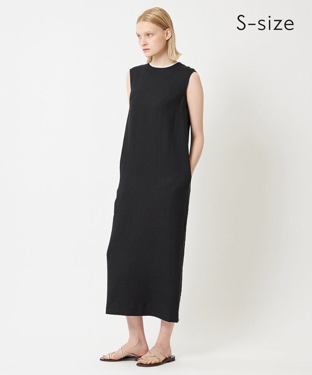 BEIGE， 【S-size】CHESTNUT / Iラインドレス Black