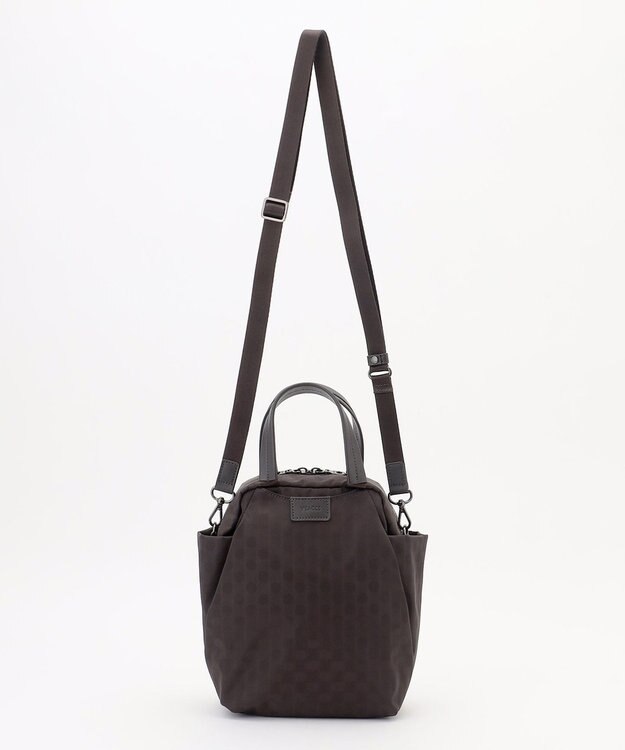 Y'SACCS 【大人のおしゃれ手帖10月号掲載】市川実和子×Y'SACCS　ドットミニボストン チョコ