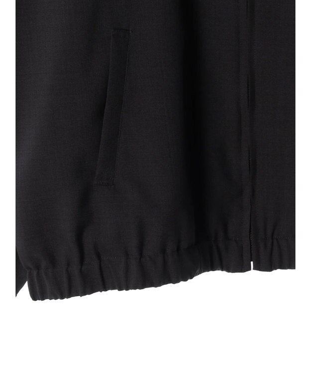 CRAFT STANDARD BOUTIQUE ポリエステルツイルスポーツジャケット Charcoal Gray