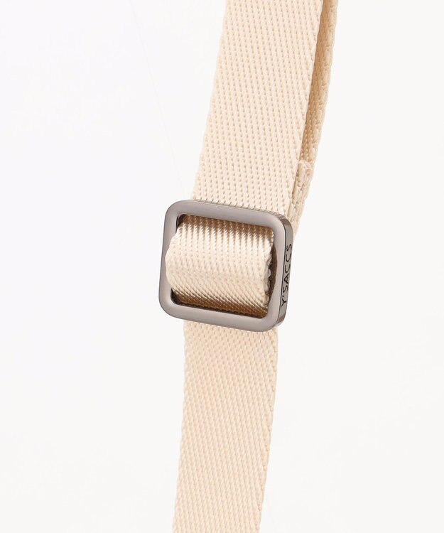 Y'SACCS 【大人のおしゃれ手帖10月号掲載】市川実和子×Y'SACCS　ドットミニボストン アイボリー