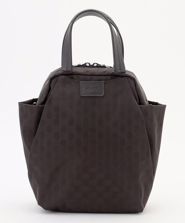 Y'SACCS 【大人のおしゃれ手帖10月号掲載】市川実和子×Y'SACCS　ドットミニボストン チョコ