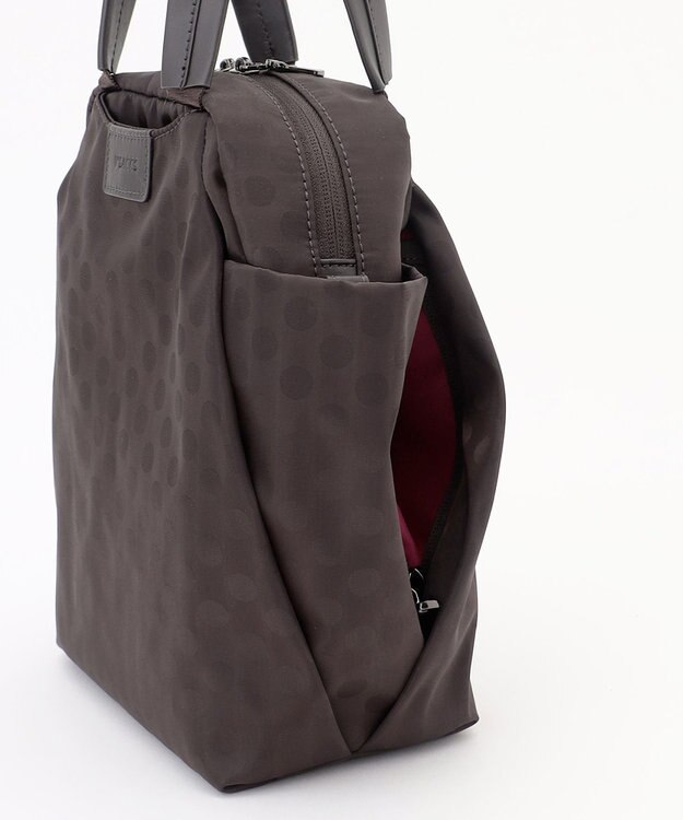 Y'SACCS 【大人のおしゃれ手帖10月号掲載】市川実和子×Y'SACCS　ドットミニボストン チョコ