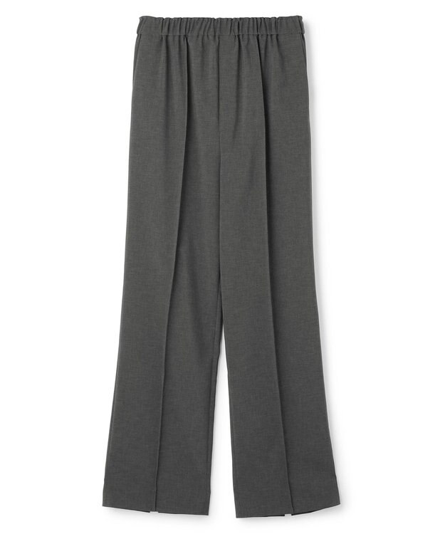 BEIGE， 【イージーケア・セットアップ対応】BATEAU / バックスリット ストレートパンツ Charcoal