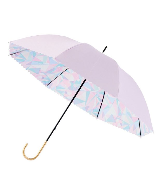 MOONBAT estaa 晴雨兼用 長傘 日傘 グリーミング 遮光 遮熱 UV ピンク