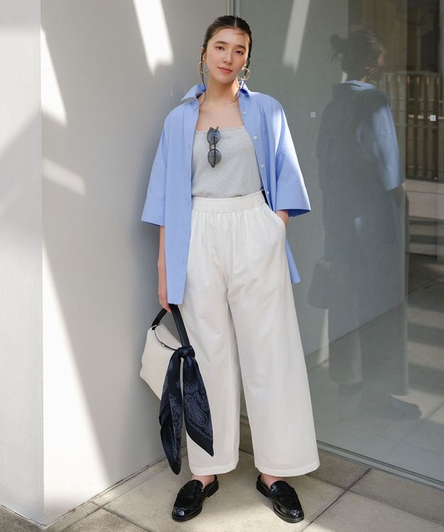 UNFILO コンフォートシャツ ライトブルー