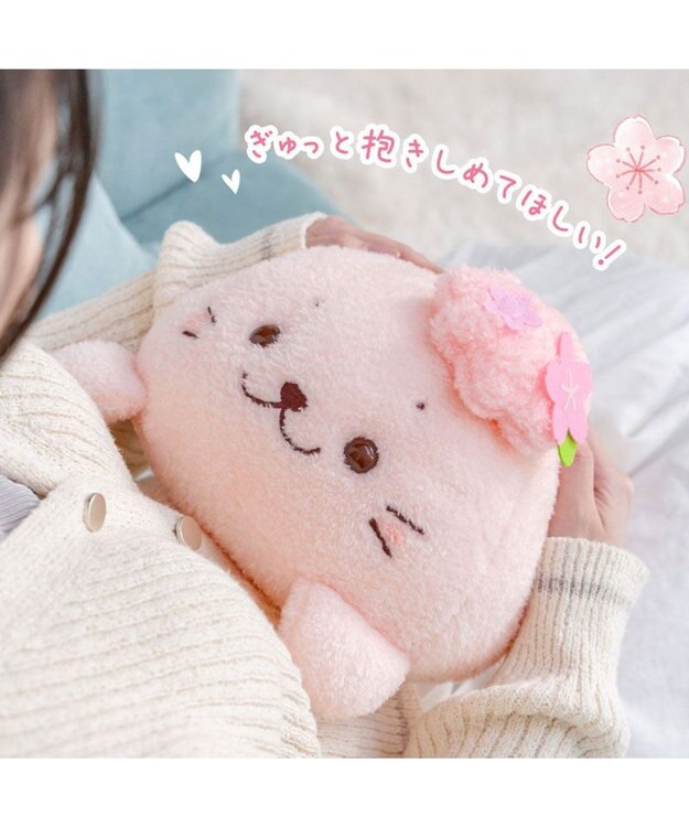 Mother garden しろたん 桜メルティ ぬいぐるみ 36cm 0