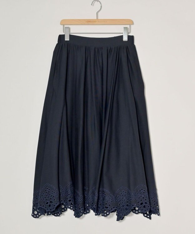 ONWARD Reuse Park 【組曲】スカート秋冬 ネイビー