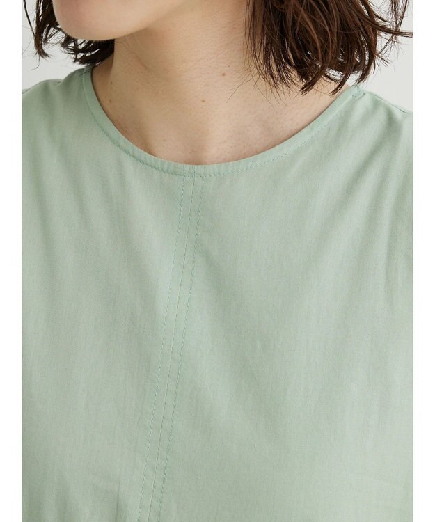 Green Parks ・Ｐｅｔｉｔ　Ｆｌｅｕｒウ゛ィラーゴスリーブワンピース Mint Green