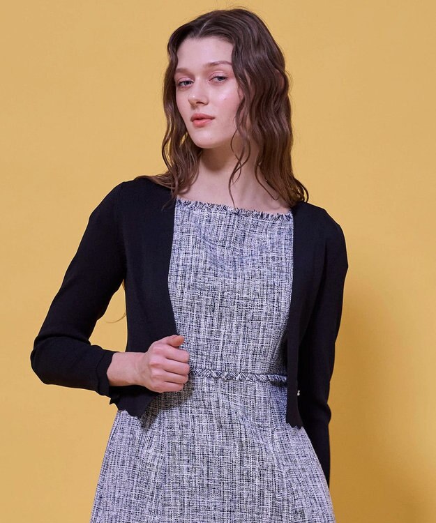 TOCCA SCALLOPED JEWEL ボレロ ブラック系