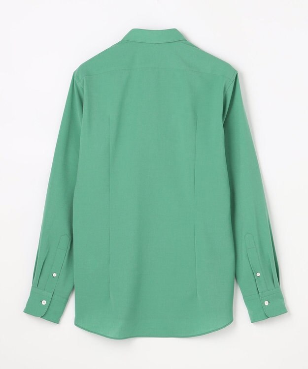 JOSEPH HOMME 【機能素材】テクノボイルストレッチ　レギュラーカラーシャツ スモーキーグリーン系