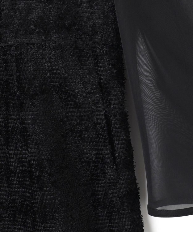 ICB ダイヤカットジャカード オールインワン ブラック系