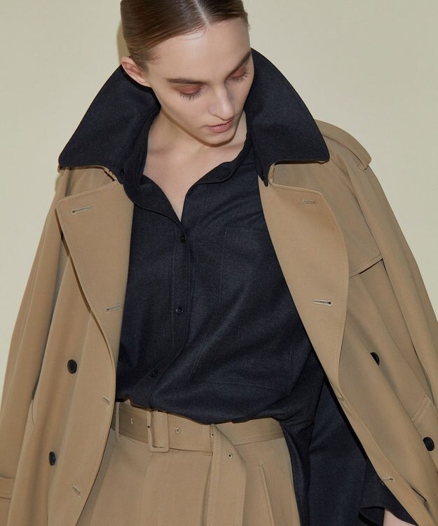 BEIGE， 【10th Anniversary】GABARDINE / トレンチコート Camel