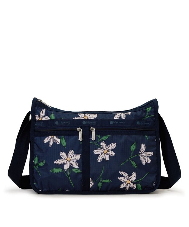 LeSportsac DELUXE EVERYDAY BAG/フローラルブルームズネイビー フローラルブルームズネイビー