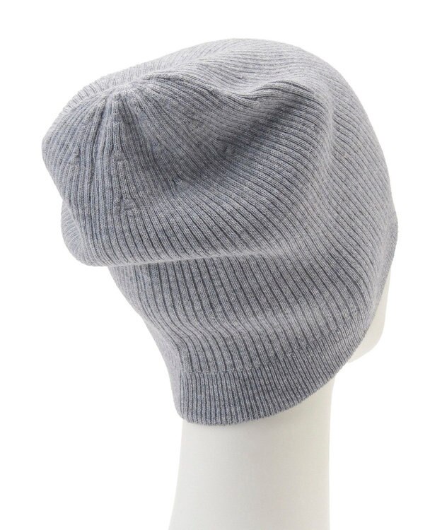 MOONBAT 【WEB限定】FURLA(フルラ)アーチロゴ付き ニット帽 帽子 UVカット 手洗いOK グレー