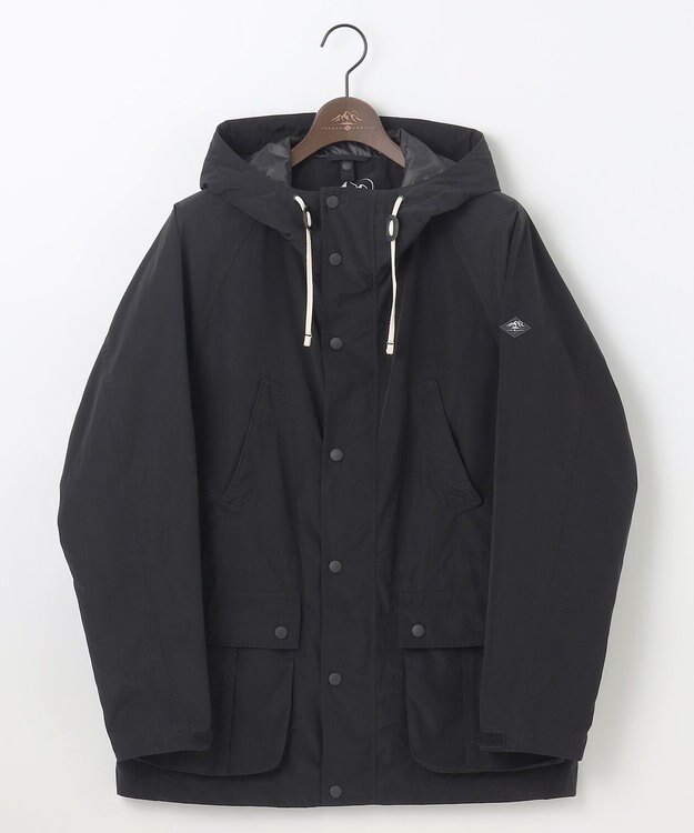 JOSEPH ABBOUD MOUNTAIN 【サスティナブル/ECO撥水/６ポケット/ライナードッキング対応】Pe/Nyピーチ マウンテンパーカー ブラック系