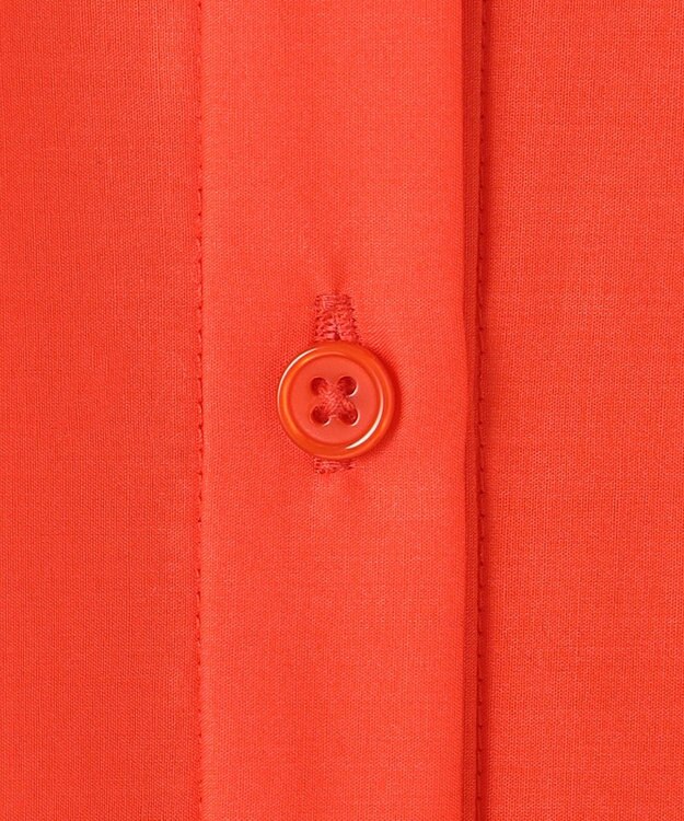 自由区 【カタログ掲載・接触冷感・洗える】エンブロイダリーローンシャツ ブラウス マンダリン