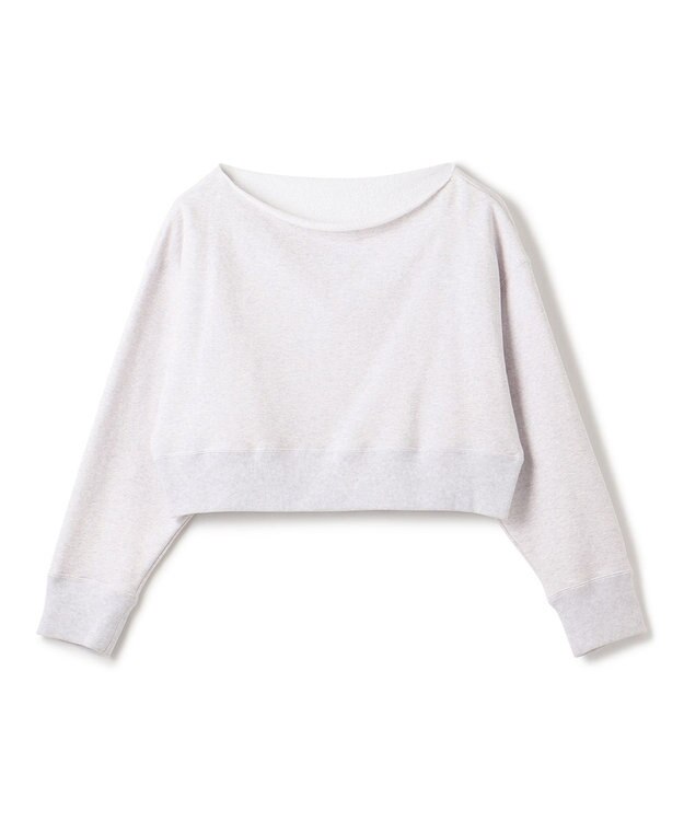 uncrave スウェット ショートトップス（uncrave WHITE） ライトグレー