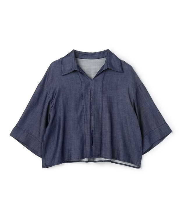 uncrave リヨセルデニム シャツ インディゴ