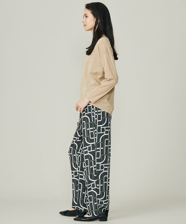 自由区 【カタログ掲載】ラメトリコットジャージー カットソー ベージュ