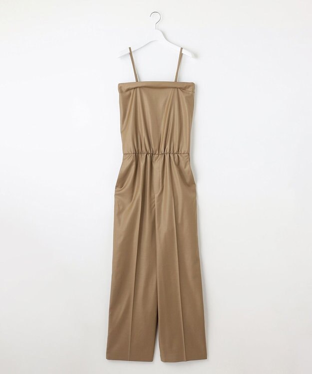 23区 【エステータ】ウールチンツ サロペット カーキ系