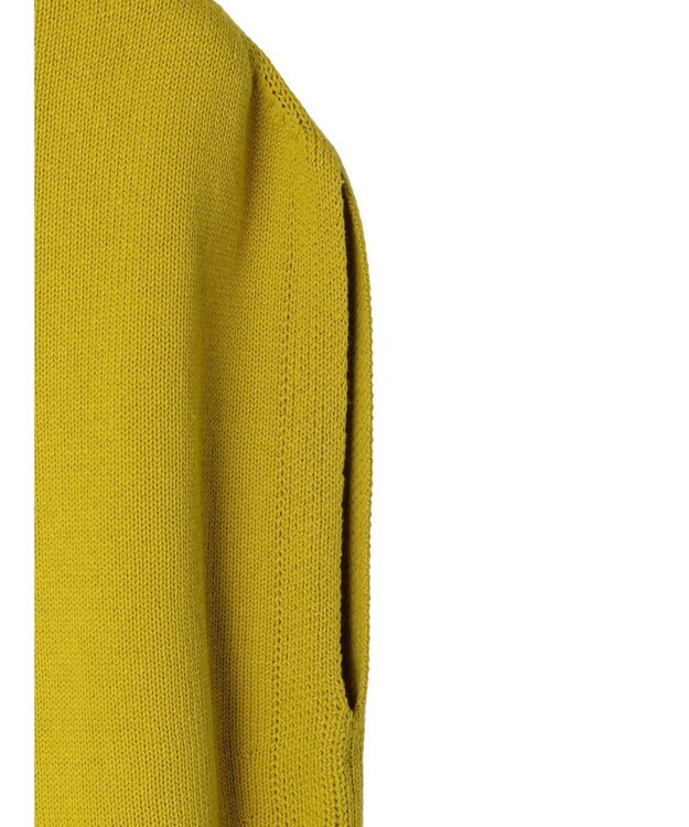 CRAFT STANDARD BOUTIQUE 洗える クルーネックニットベスト Mustard