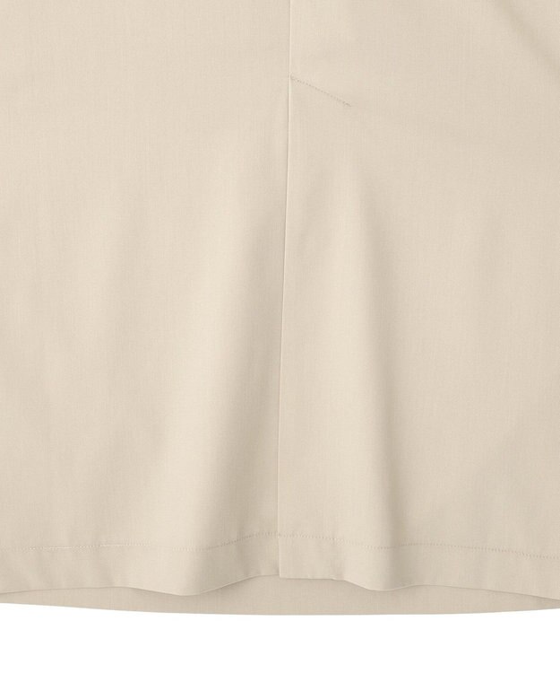 AMERICAN HOLIC 【2点セット・マルチ機能】フリルジレ＋Iラインワンピース Light Beige