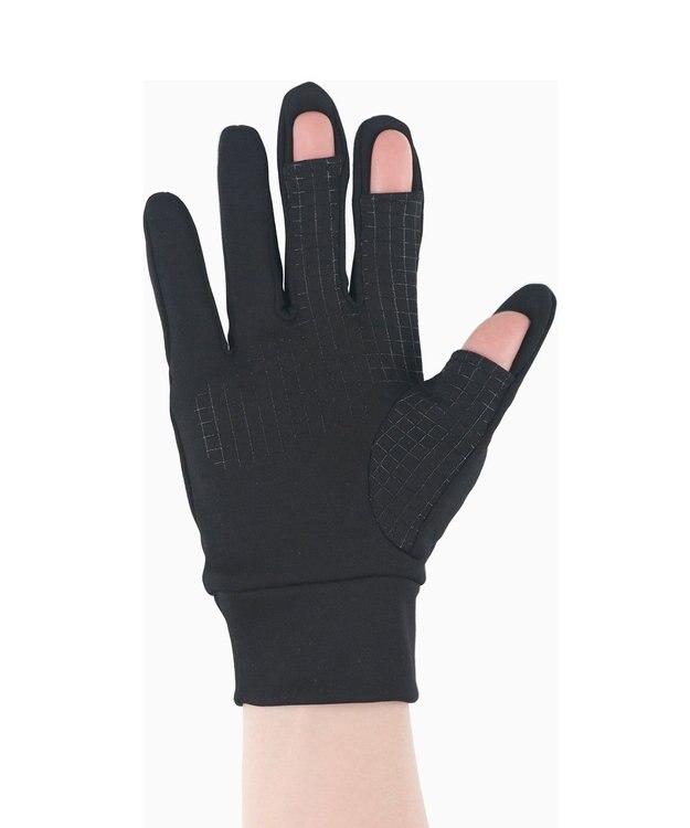 CW-X 【WOMEN】 CW-X グローブ 保温グローブ 保温性(本体) UVカット率90％以上(本体) 指出し構造 レディース HYY550 /ワコール ブラック