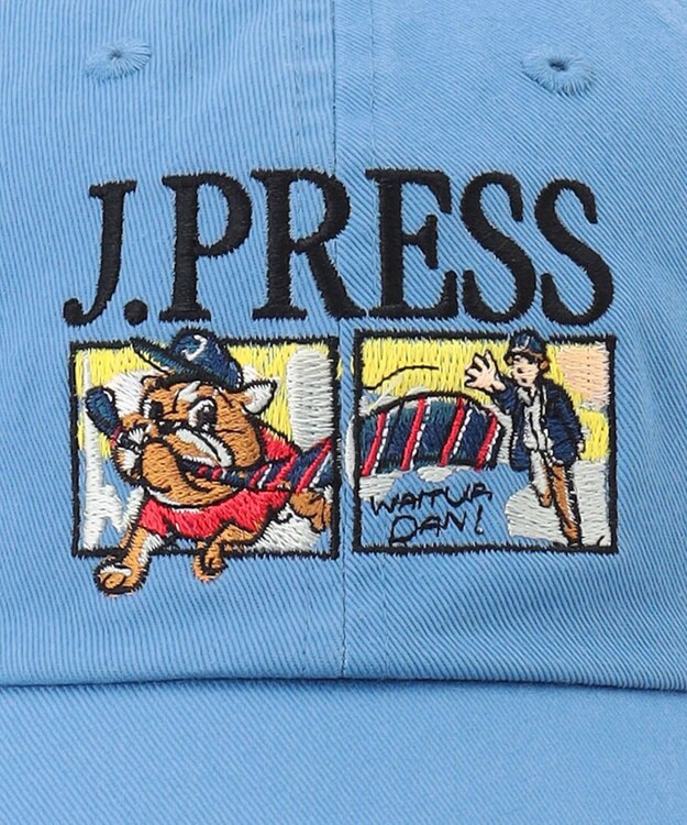 J.PRESS MEN 【AaronChang】【UNISEX】コットンツイル ベースボールキャップ サックスブルー系