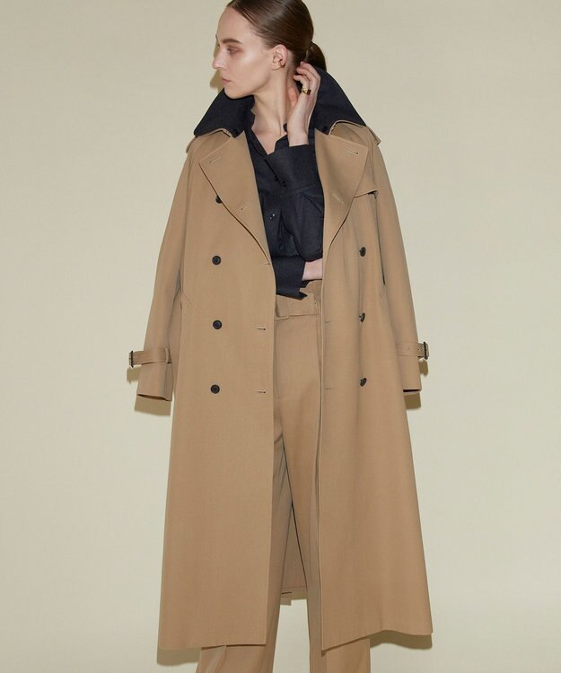 BEIGE， 【10th Anniversary】GABARDINE / トレンチコート Camel