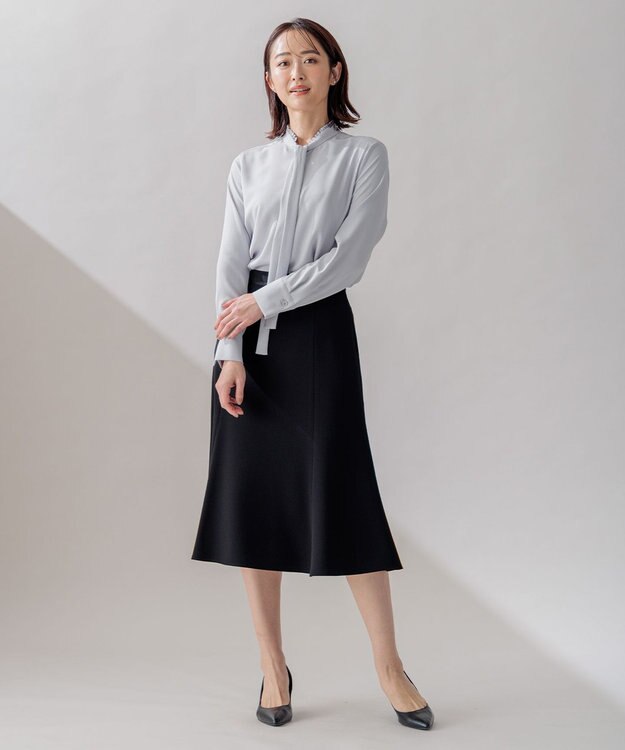 BEIGE， CINDY / フレアスカート Black × Black