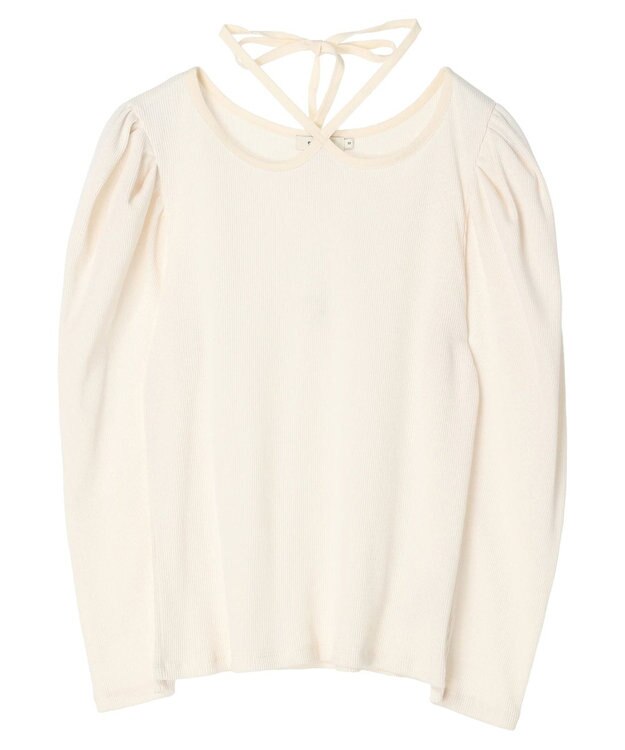 earth music&ecology ホルターネックインナー Ivory