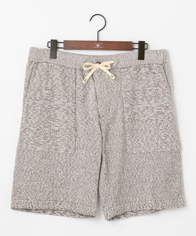 JOSEPH ABBOUD MOUNTAIN 【SPACE／UNISEX】ベアフリース ハーフパンツ ブラウン系