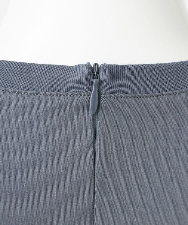 23区 S 【R(アール)】プレミアムコットンジャージー ペプラムレイヤード カットソー グレー系