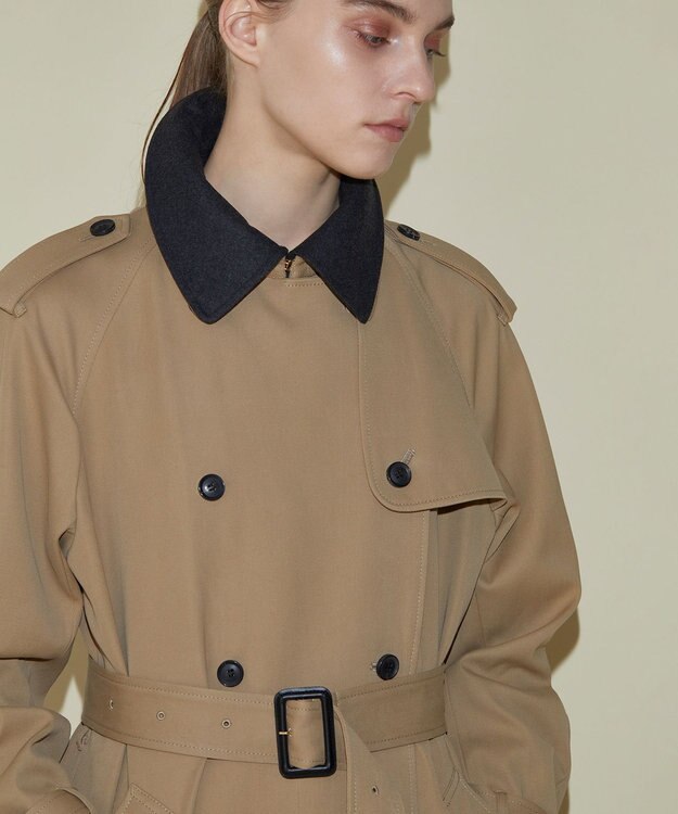 BEIGE， 【10th Anniversary】GABARDINE / トレンチコート Camel