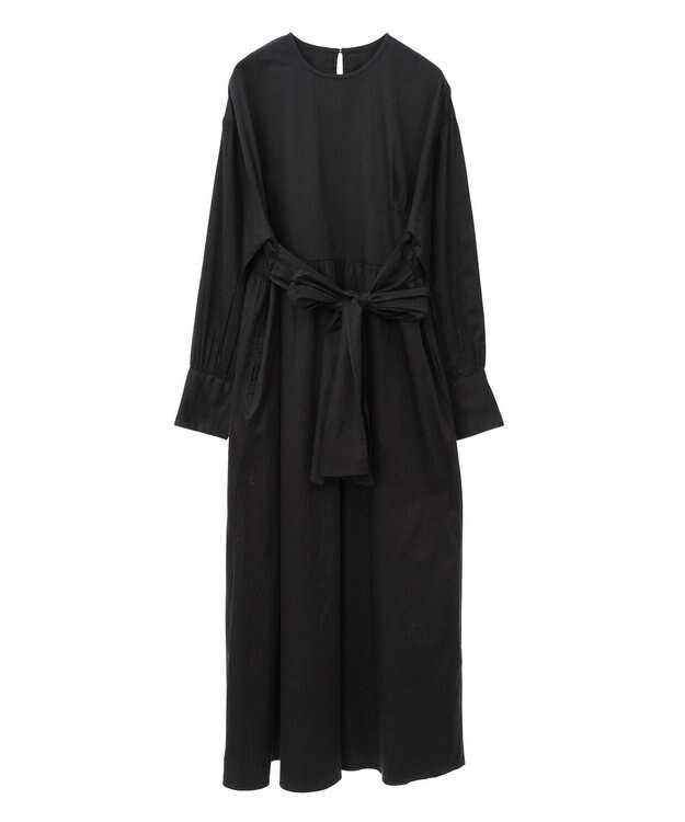 CRAFT STANDARD BOUTIQUE ウエストデザインワンピース Black