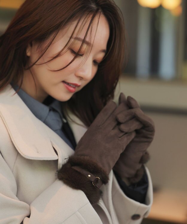 ANY SIS バックルベルト グローブ ブラウン