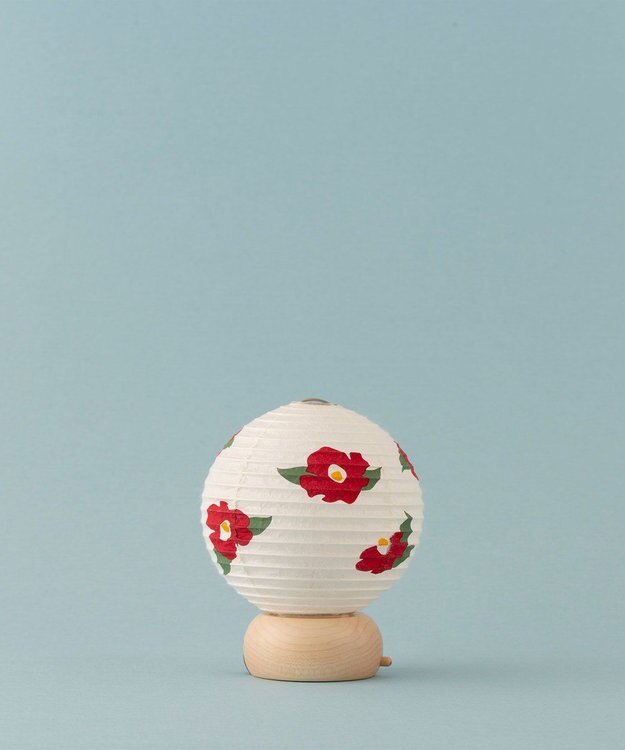 ちょうちん堂 【きもち】KAGAYAKI 椿 ちょうちん ライト ホワイト