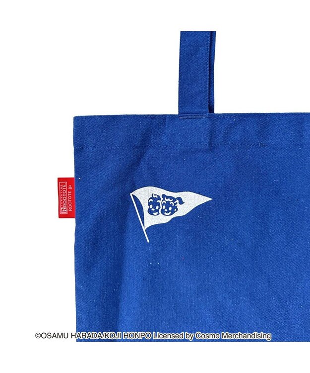ROOTOTE 6262【オサムグッズ】OSAMU GOODS(R)×ROOTOTE トールフラット.オサム-B 01：ブルー