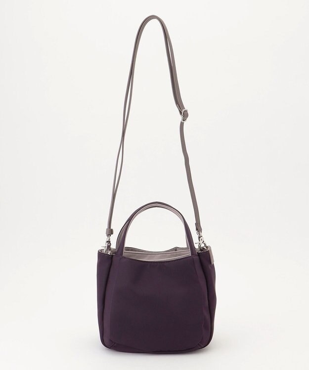 Y'SACCS 【ムック本掲載】ナイロンボンディング2WAYトート　SSサイズ パープル