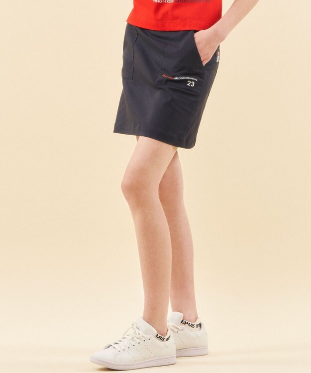 23区GOLF 【WOMEN】【ストレッチ】アポロックスカート ネイビー系