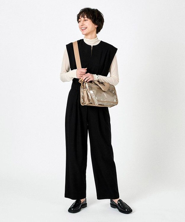 LeSportsac BIKE BOSTON/ヒトリップアラビアゴールド ヒトリップアラビアゴールド