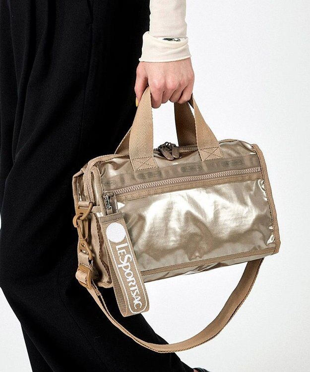 LeSportsac BIKE BOSTON/ヒトリップアラビアゴールド ヒトリップアラビアゴールド