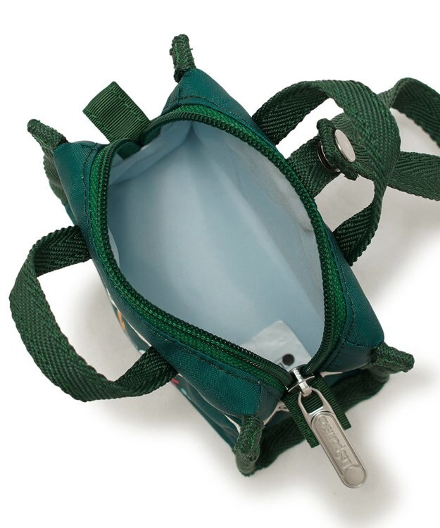 LeSportsac MICRO WEEKENDER CHARM/LSSタイポグラフィチャームグリーン LSSタイポグラフィチャームグリーン