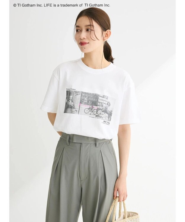 Green Parks ＬＩＦＥ　レディライクＴシャツ White