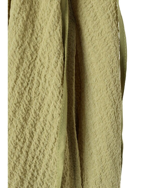 Green Parks ■ＥＳＣＡＲ　ピンタックフレアスリーブワンピース Lime Green