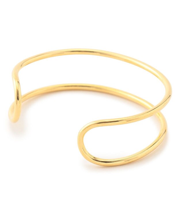 23区 【Oggi7月号掲載】ダブルライン バングル ゴールド系