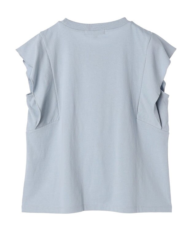 Green Parks ・ＳＵＧＡＲ　ＳＰＯＯＮ【ＣＯＯＬ】フレンチスリーブＴＥＥ Blue