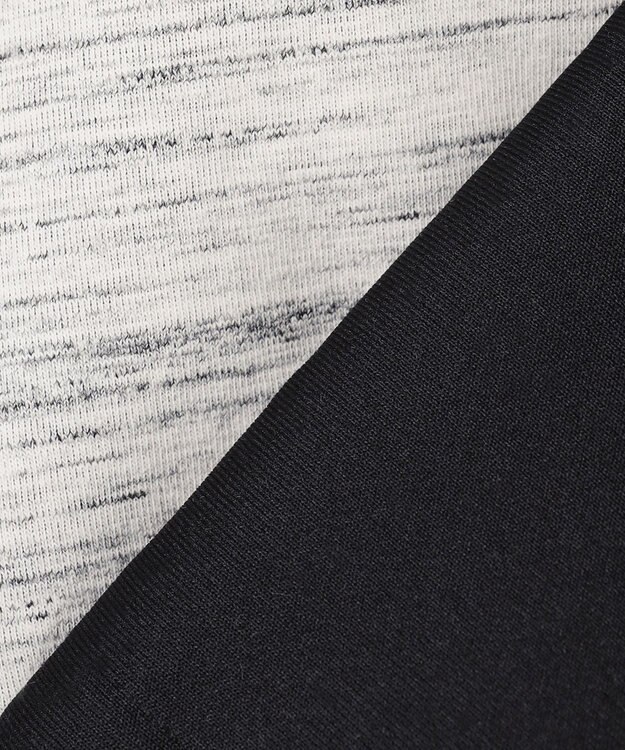 JOSEPH ABBOUD MOUNTAIN 【軽量/ソフト/イージーケア】ソフトダンボールニット プルオーバー ライトグレー系