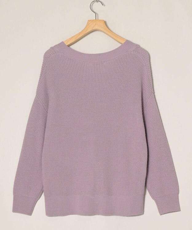 ONWARD Reuse Park 【any SiS】ニット秋冬 パープル
