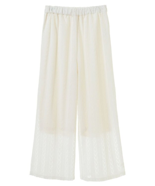 CRAFT STANDARD BOUTIQUE レースパンツ White